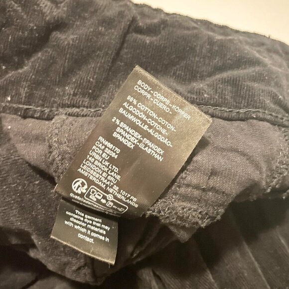 We The Free Corduroy Pants Flair Bell Bottom High Rise Womens Sz 26 Free People - Picture 7 of 16